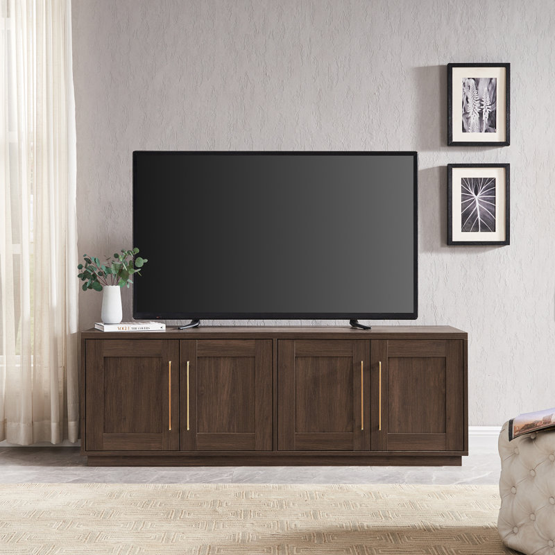 Tillman TV Stand for TVs up to 78" Color: Alder Brown