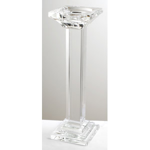 Crystal Candle Holders With Hanging Crystals