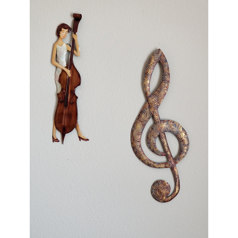 Winston Porter Traditional Music Note Metal Wall Decor Reviews