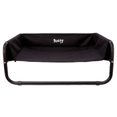 elevated dog bed with sides