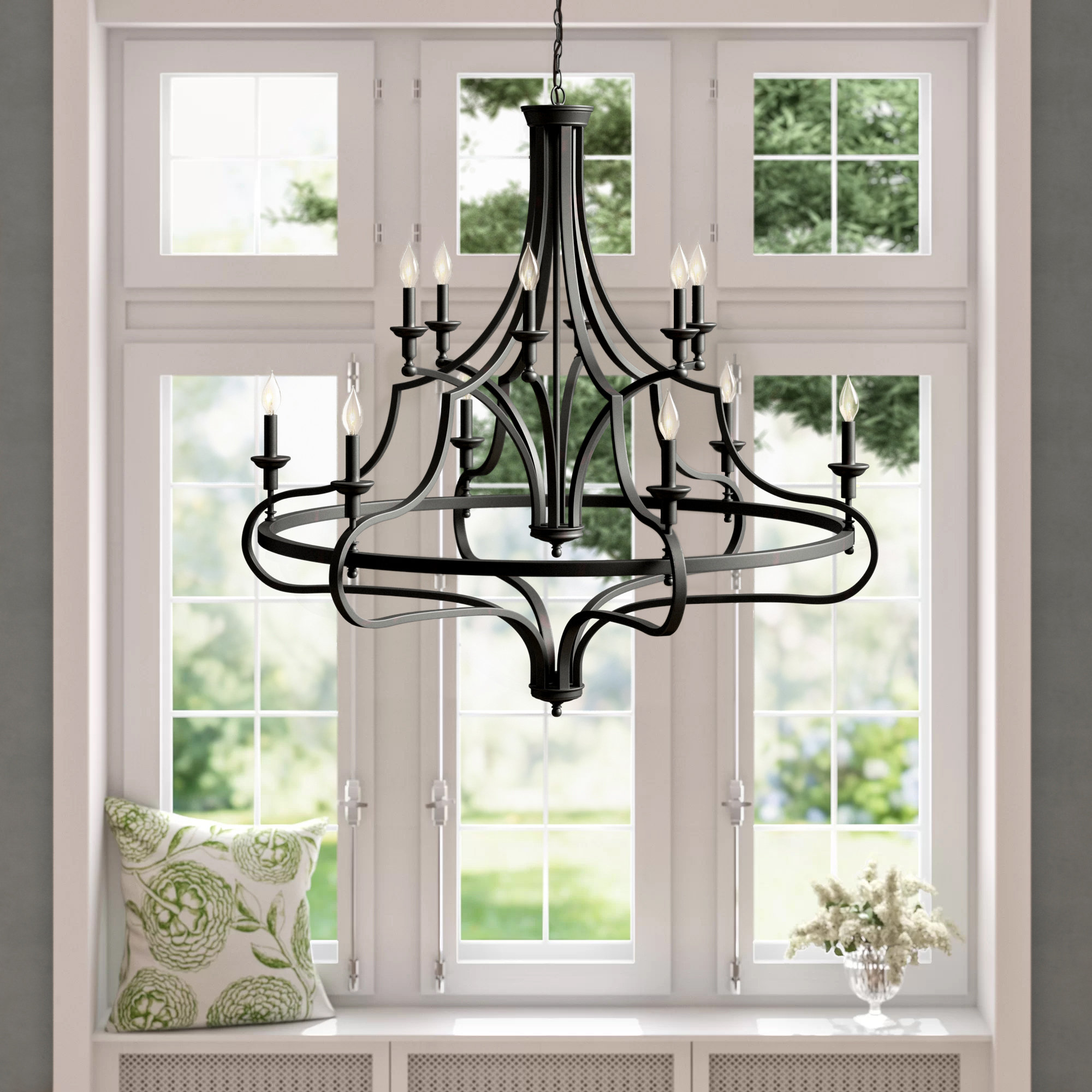 Eshan 12 Light Candle Style Empire Chandelier Reviews Birch Lane