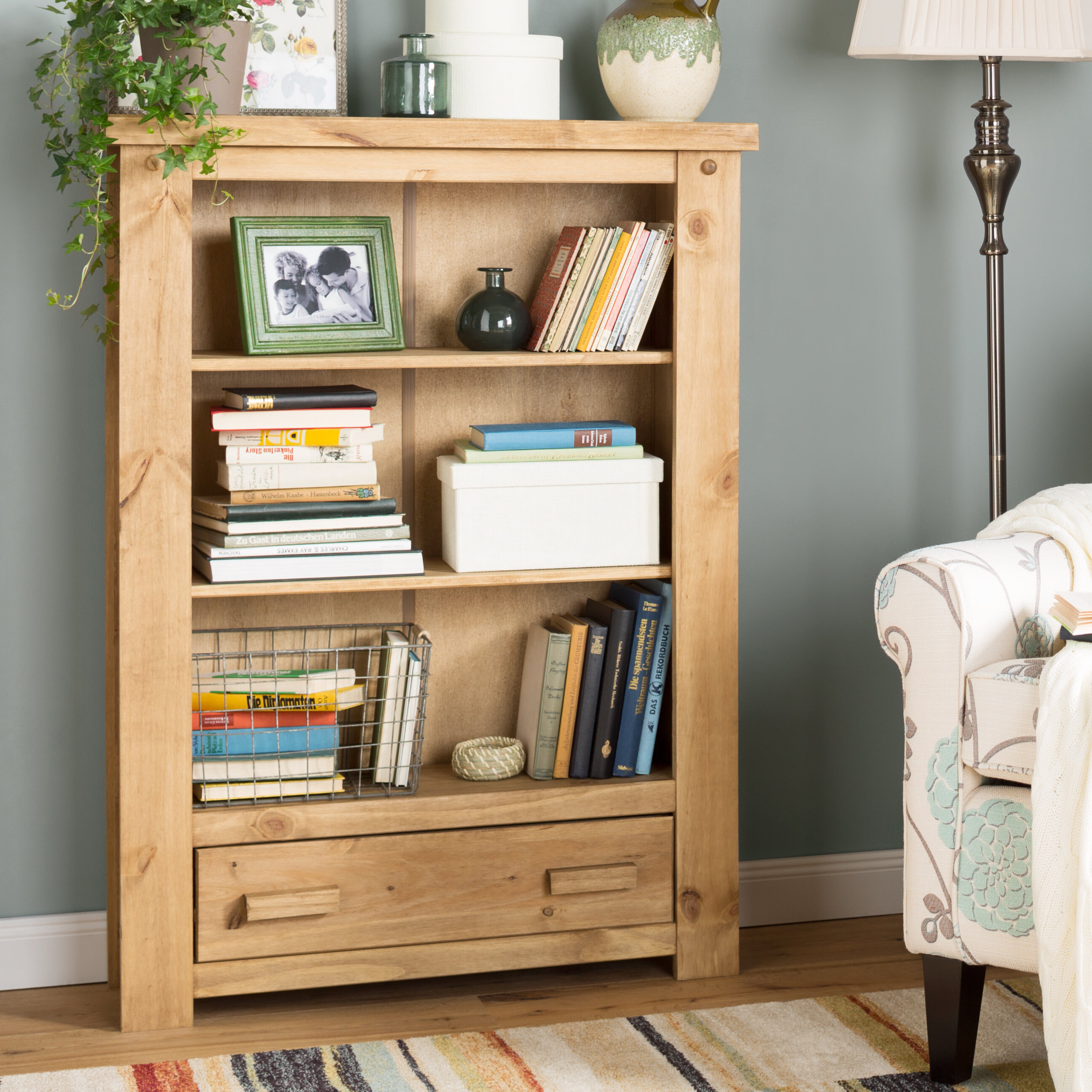 Three Posts Annette Bookcase Reviews Wayfair Co Uk