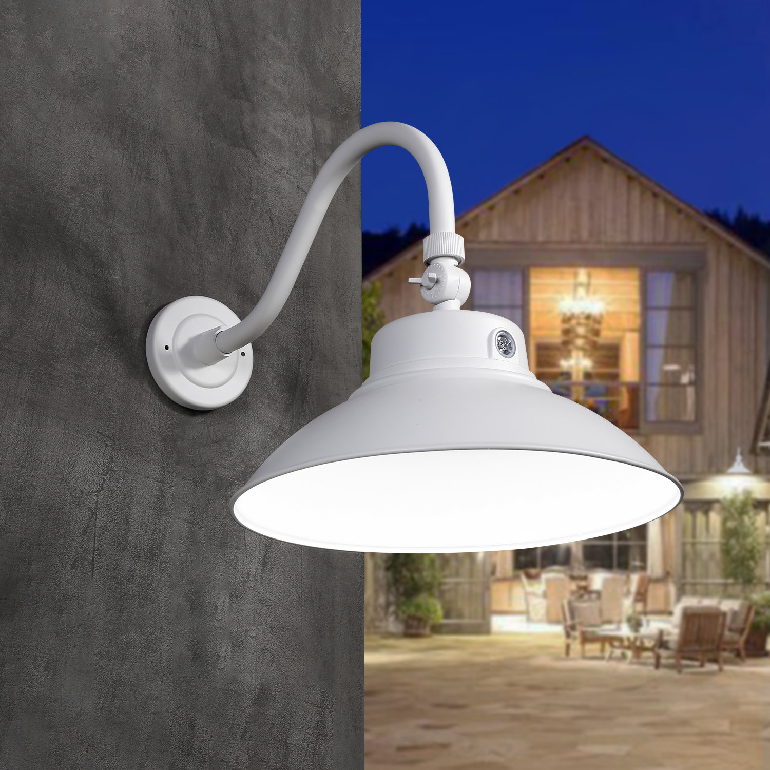 Breakwater Bay Dwayne Gooseneck Led Outdoor Barn Light Reviews