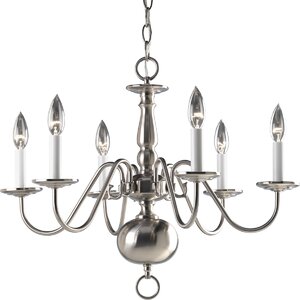 Doyle 6-Light Candle-Style Chandelier