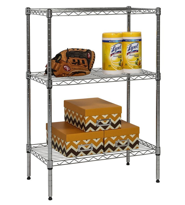 Apollo Hardware 3 Shelf Wire Shelving 36 H X 24 W Reviews