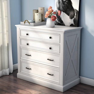Go to store & view more images Laurel Foundry Modern Farmhouse Ryles 4 Drawer Standard Dresser