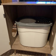 dollar store litter box