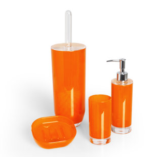 Orange Bathroom Accessories Wayfair Co Uk Save