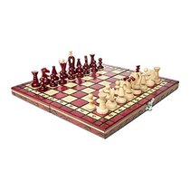 Puzzle Entertainment Party FMOGE Chess Set,Classic Magnetic Travel Chess Set with Folding Chess Board Educational Toy Chess for Brain Training