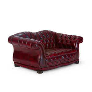 Sofa Chesterfield aus Echtleder von Massivum