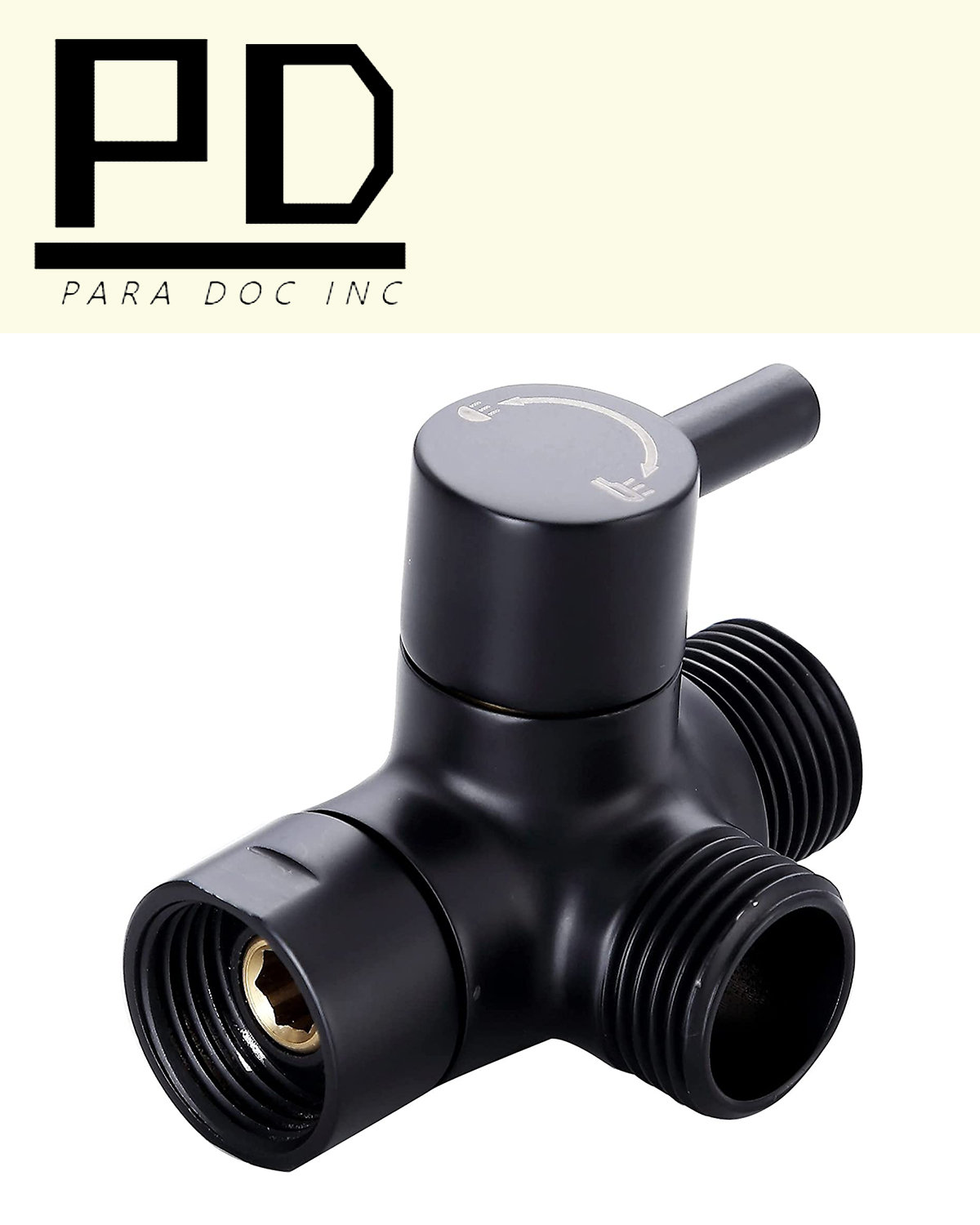 PARA DOC INC 3 Way Shower Splitter Arm Diverter Valve Wayfair