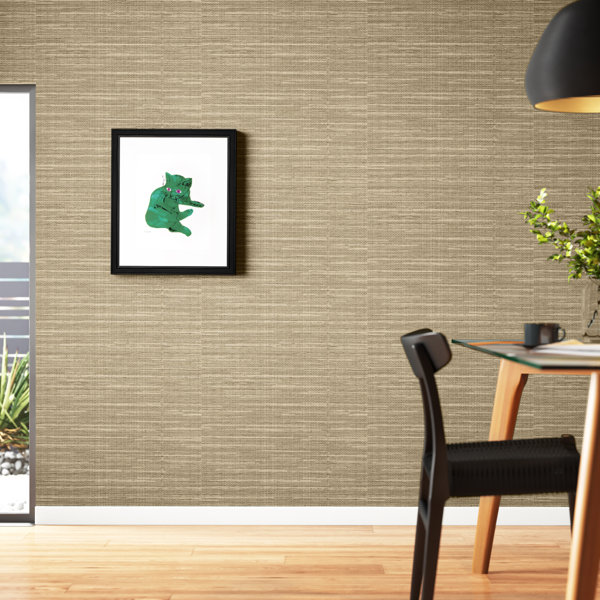 Modern Contemporary Bathroom Wallpaper Grasscloth Allmodern