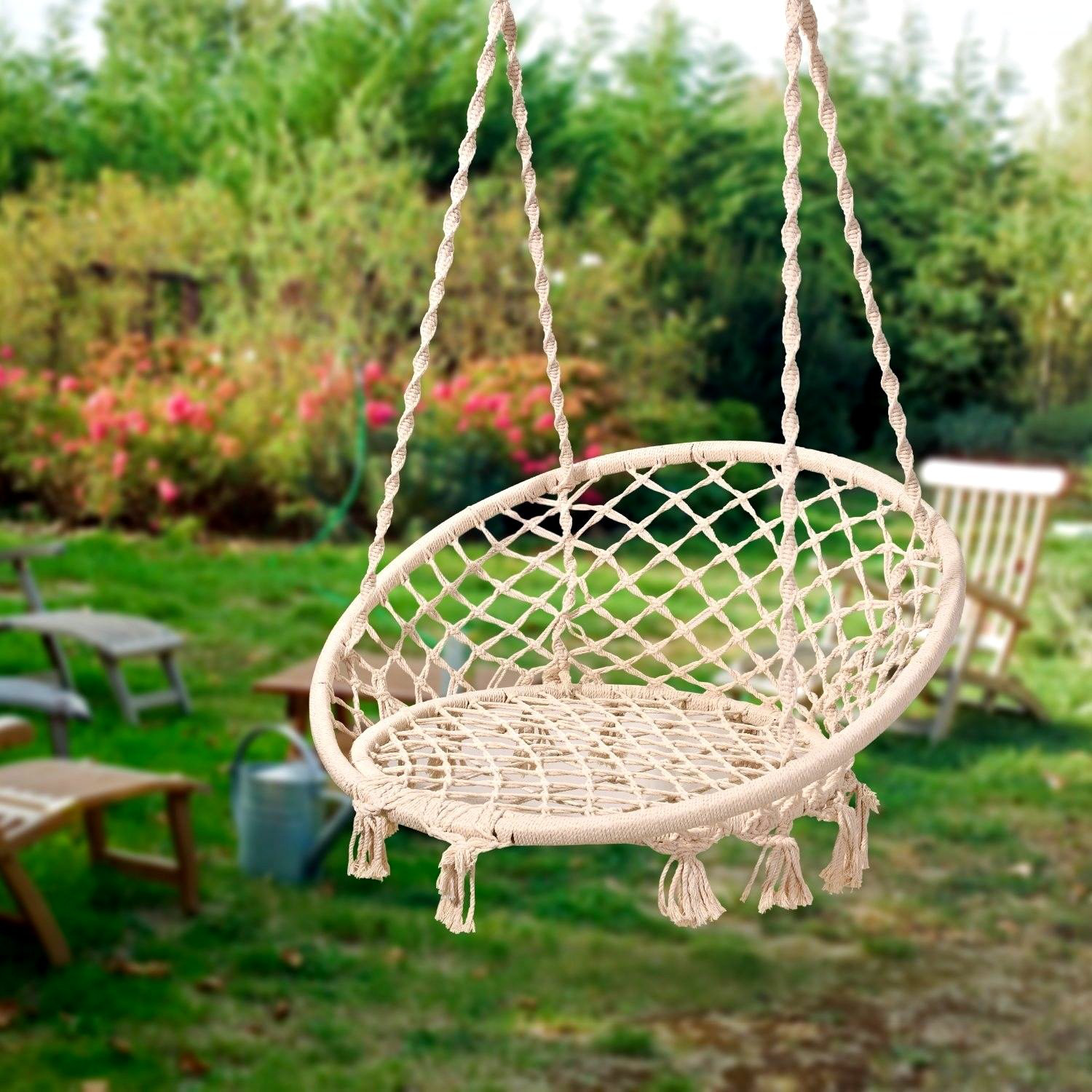 used swing chair