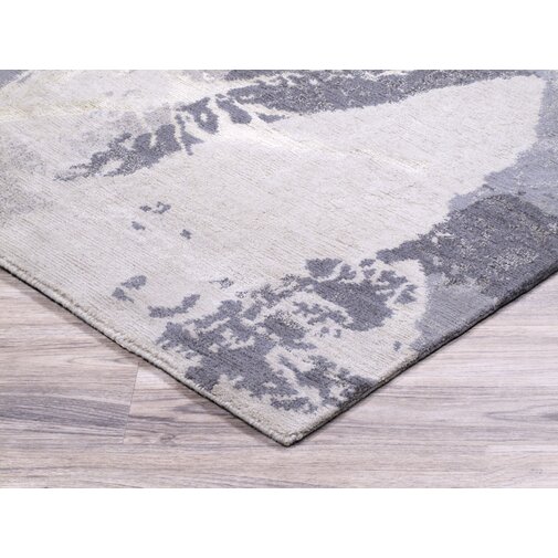 Stark Studio Rugs Daybeam Wool/Silk Bronze/Gray Area Rug | Perigold