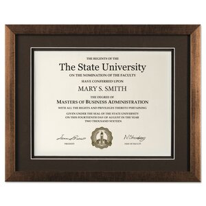 Gallery Document Picture Frame