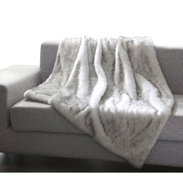 Faux Fur Chair Throw Wayfair