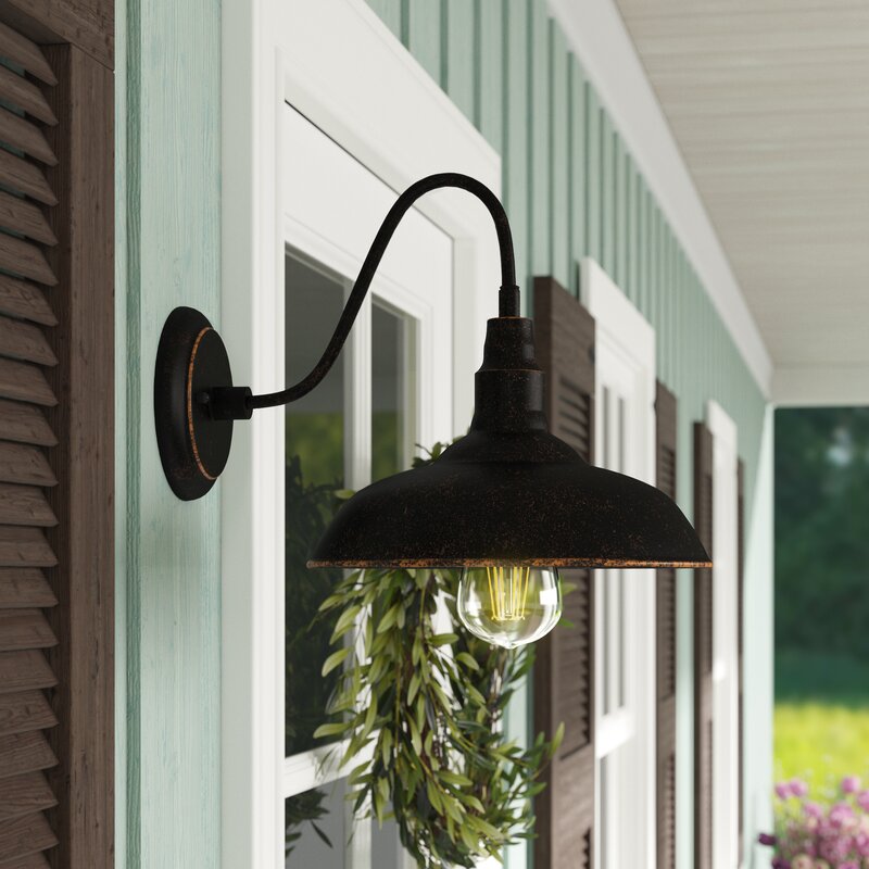 Gracie Oaks Rockingham Outdoor Barn Light Reviews Wayfair