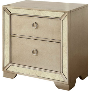 Go to store & view more images Lepanto 2 Drawer Nightstand by Everly Quinn