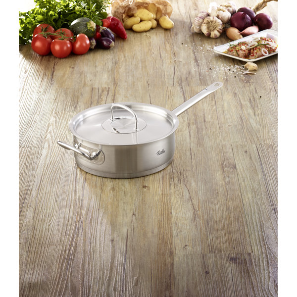 Fissler 3.2qt Original Profi Sauté Pan w//Lid and Helper Handles