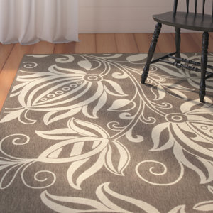 Marcella Brown & Natural Outdoor Area Rug