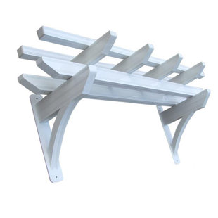 Go to store & view more images 5 Ft. W x 2 Ft. D Aluminum Pergola by DC America