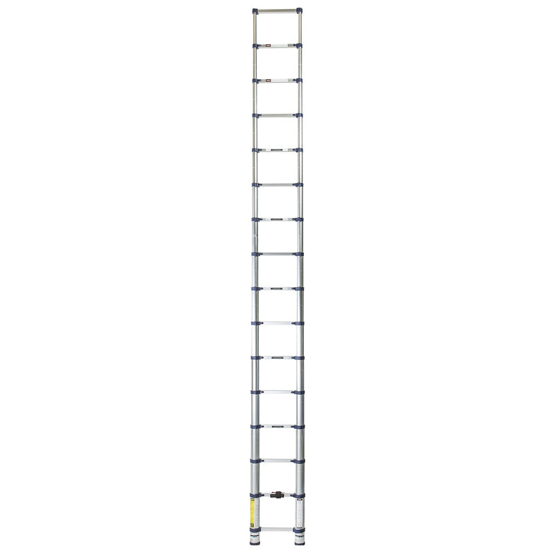 Xtend Climb Pro Series Telescoping 15 5 Ft Aluminum Extension Ladder With Type I Heavy Duty 250 Lbs Wayfair