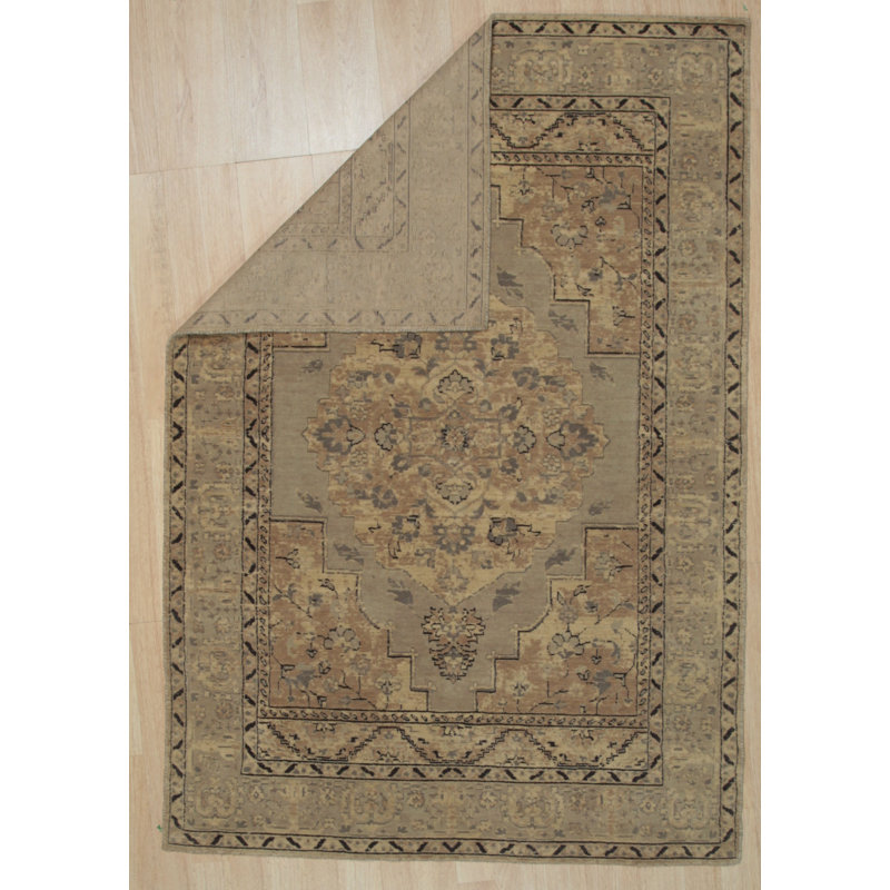 Bloomsbury Market Tarrants Oriental Handmade 5 X 8 Green Area Rug Wayfair