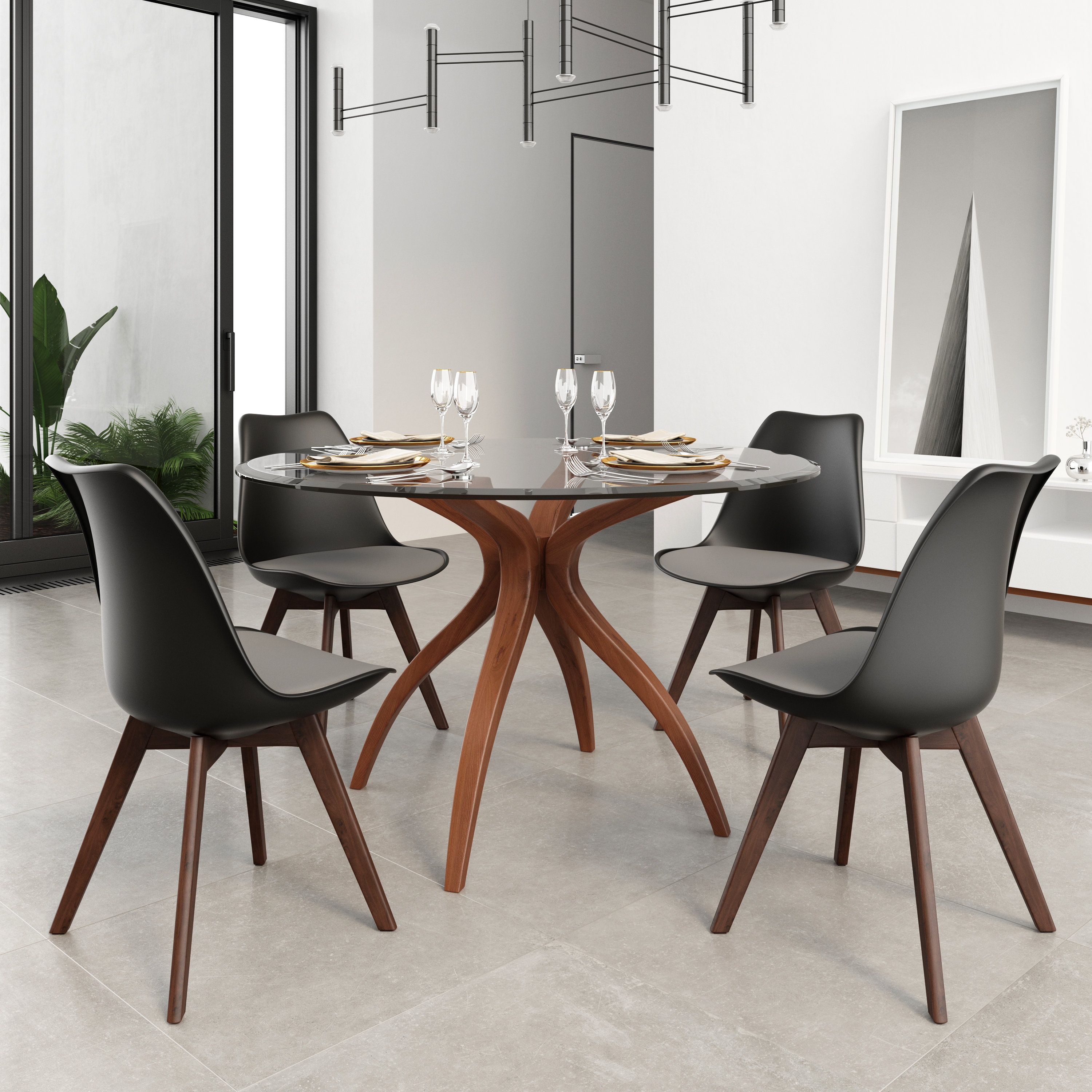 Elderton Solid Wood Dining Table Elderton Solid Wood Dining Table