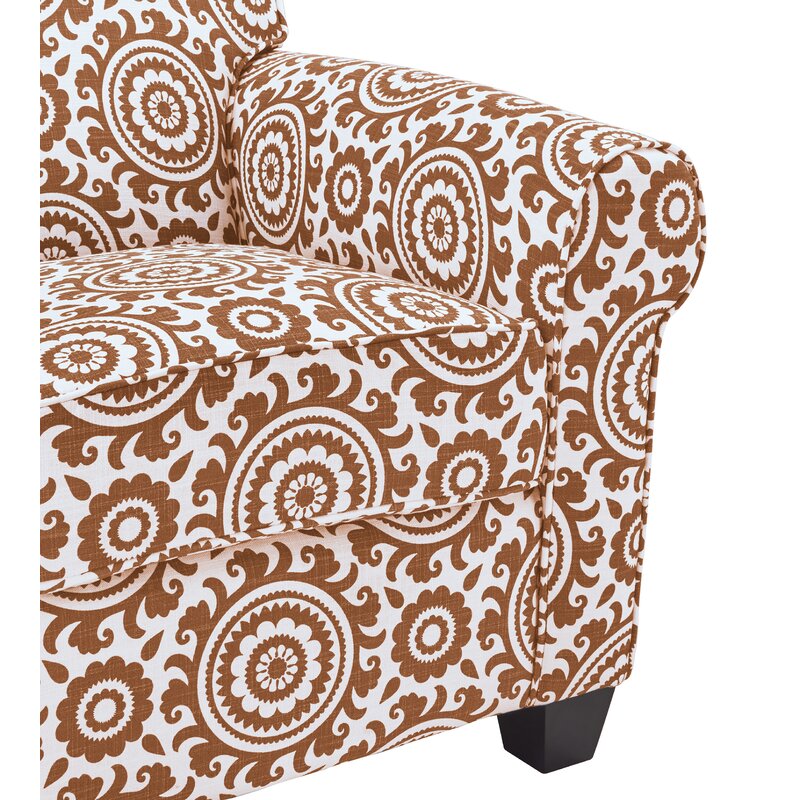 Latitude Run Clarke 19 5 Armchair And Ottoman Reviews Wayfair Ca