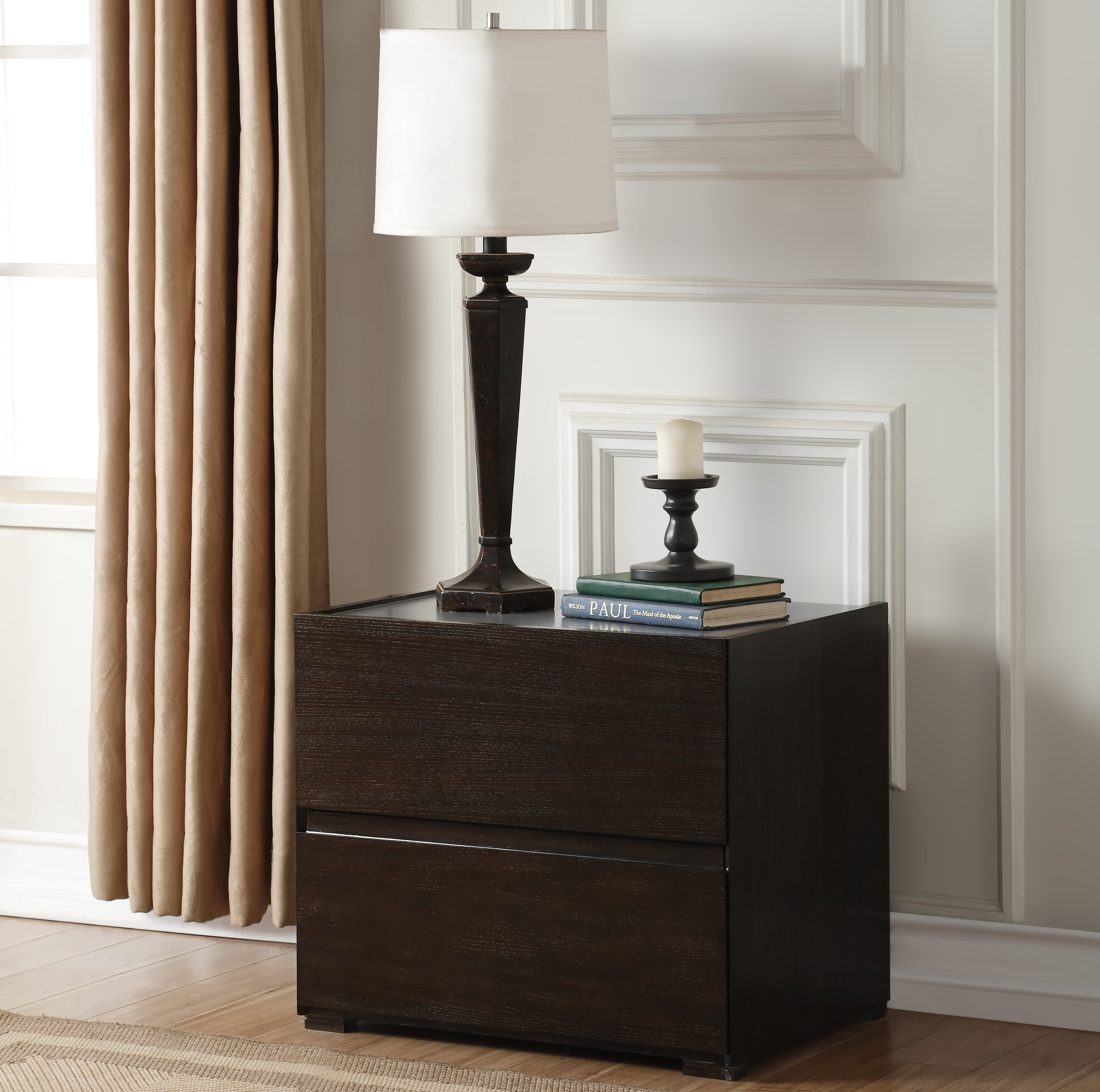 Latitude Run Kingston 2 Drawer Nightstand Wayfair