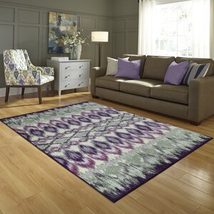 Thea Purple Area Rug