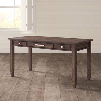 Alameda Solid Wood Desk Reviews Birch Lane