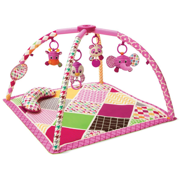 Infantino Sweet Safari Twist and Fold Activity Baby Gym ...