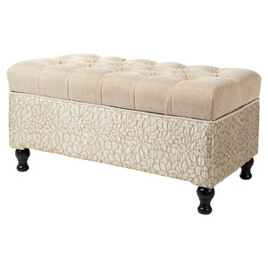 Naomi Upholstered Storage Bench