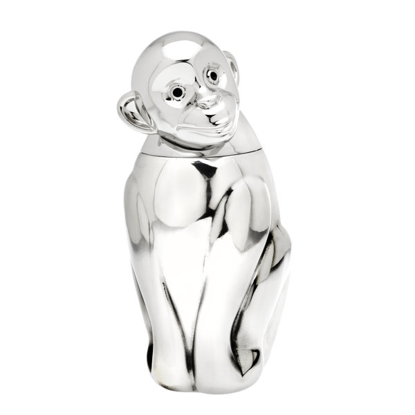 Details about / Godinger 84413 Monkey Bar Drinking Straw new metal