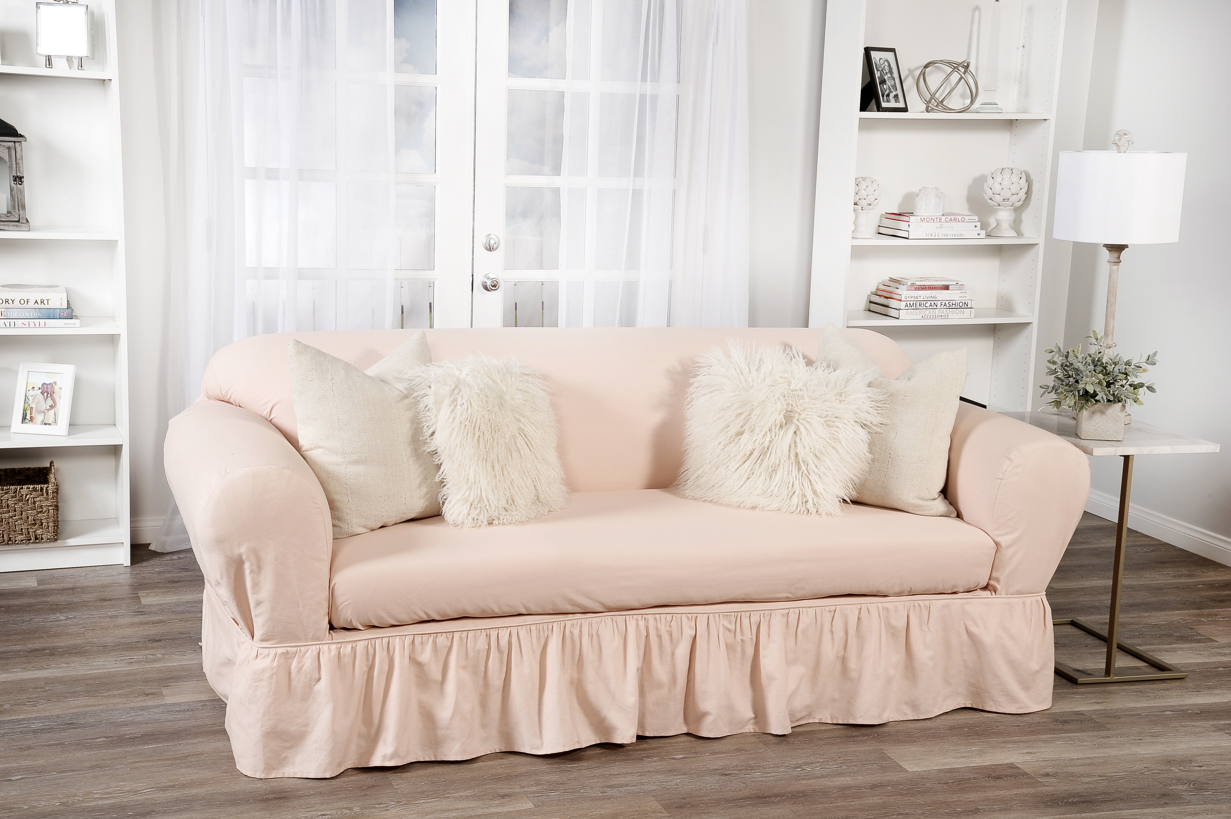 Details about   Bed Sofa Slipcover All-Inclusive Tight Wrap Elastic Couch Case Without Armrest 