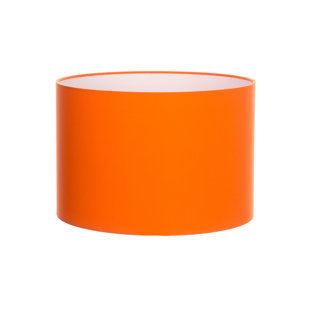 orange table lamp shade