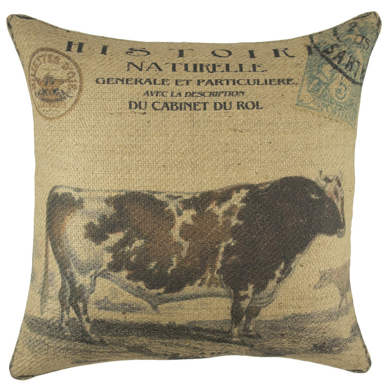 cow throw pillows