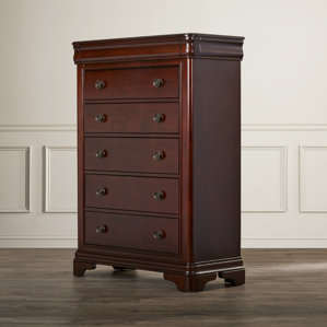 Segars 5 Drawer Standard Chest by Three Posts