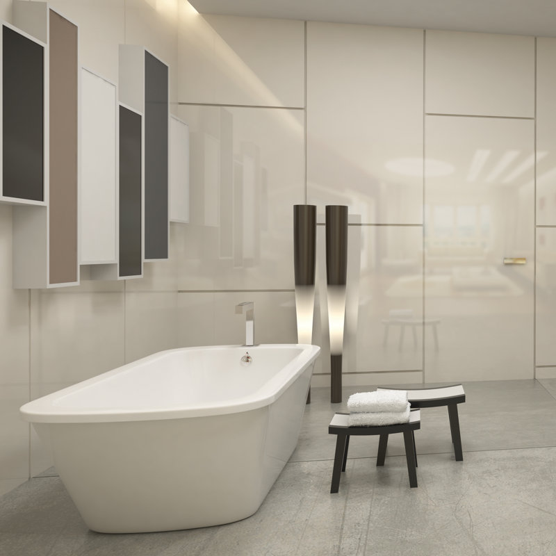Americh Abigayle 66" x 36" Freestanding Air Bathtub | Wayfair
