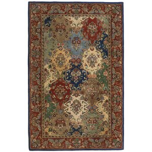 Traditions Baktarri Navy Multi Rug