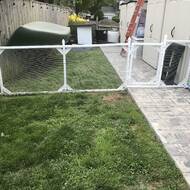 pet frame fence
