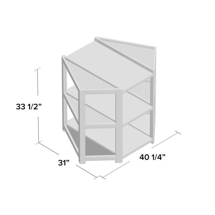 wayfair corner changing table