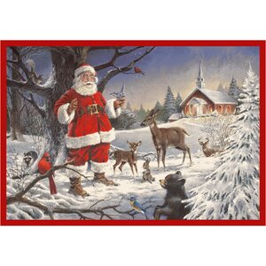 RJ McDonald Christmas Party Area Rug