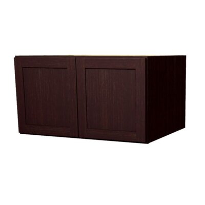 Platte Butt Doors Refrigerator Wall Cabinet Arbor Creek Cabinets