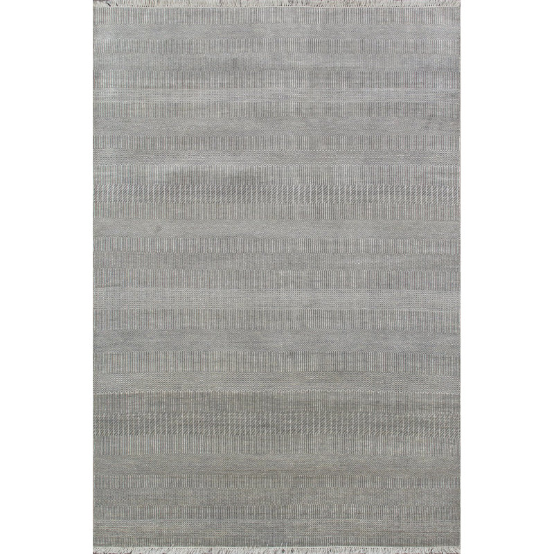 Pasargad Hand Knotted Wool And Rayon From Bamboo Silk Area Rug Pasargad Hand Knotted Wool And Rayon