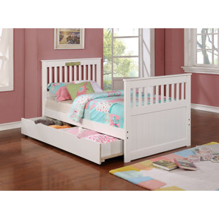 Strang Twin Platform Bed with Trundle