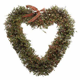 Heart 40cm Wreath By The Seasonal Aisle
