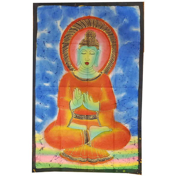 Bungalow Rose Red Buddha Teaching Double Lotus Position ...