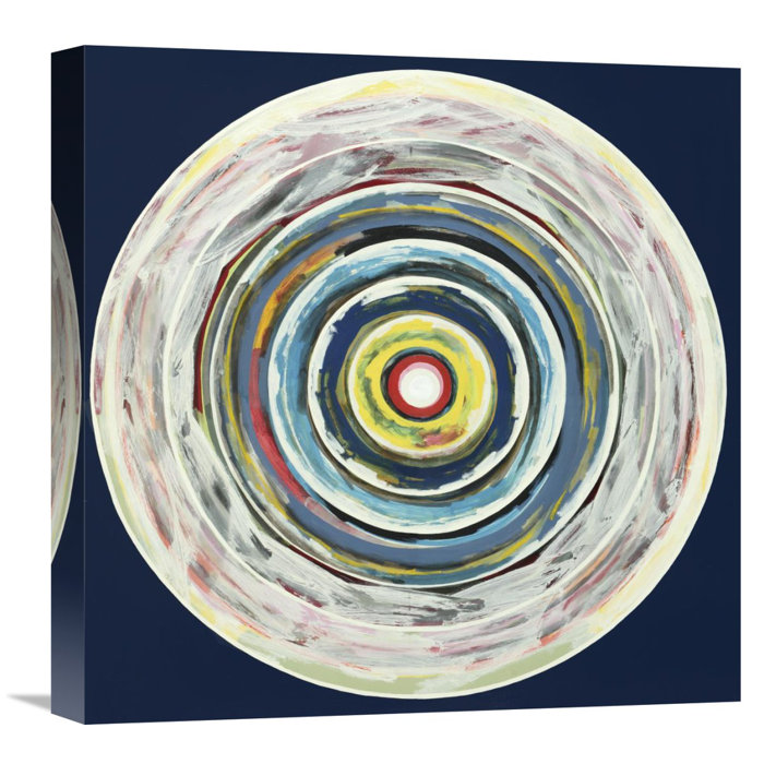 Global Gallery Target I By Nino Mustica Painting Print On Wrapped